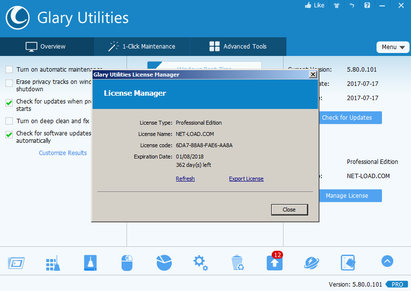 glary utilities pro 5 giveaway free license code