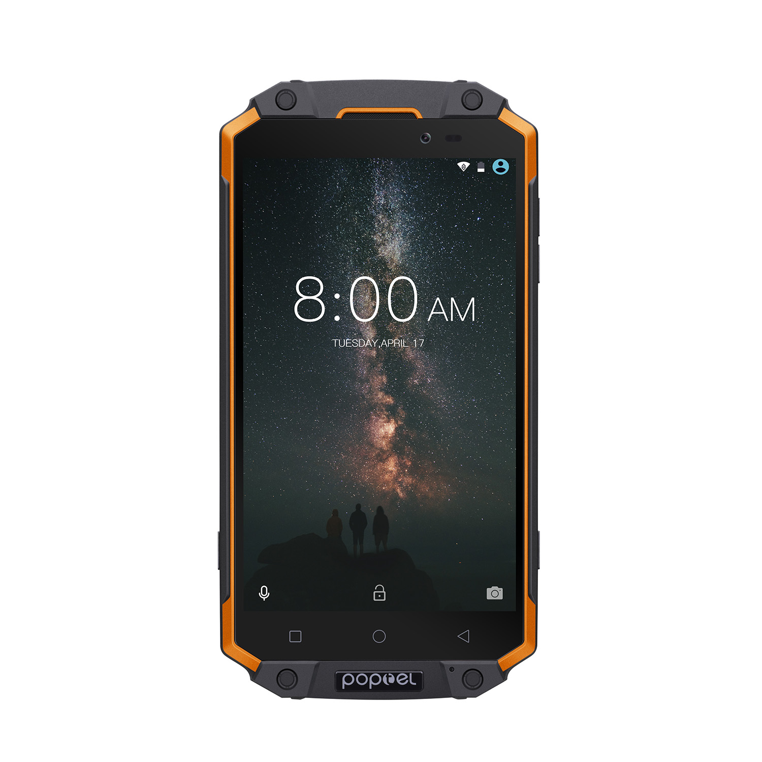 POPTEL P9000 MAX Android Phone - Android 7.0-4GB RAM, 5.5-Inch FHD, IP68, Dual-IMEI