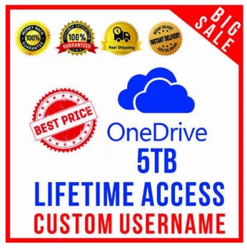 OneDrive 5TB ✔️ LifeTime Account ✅FREE & FAST SHIPPING Office 365