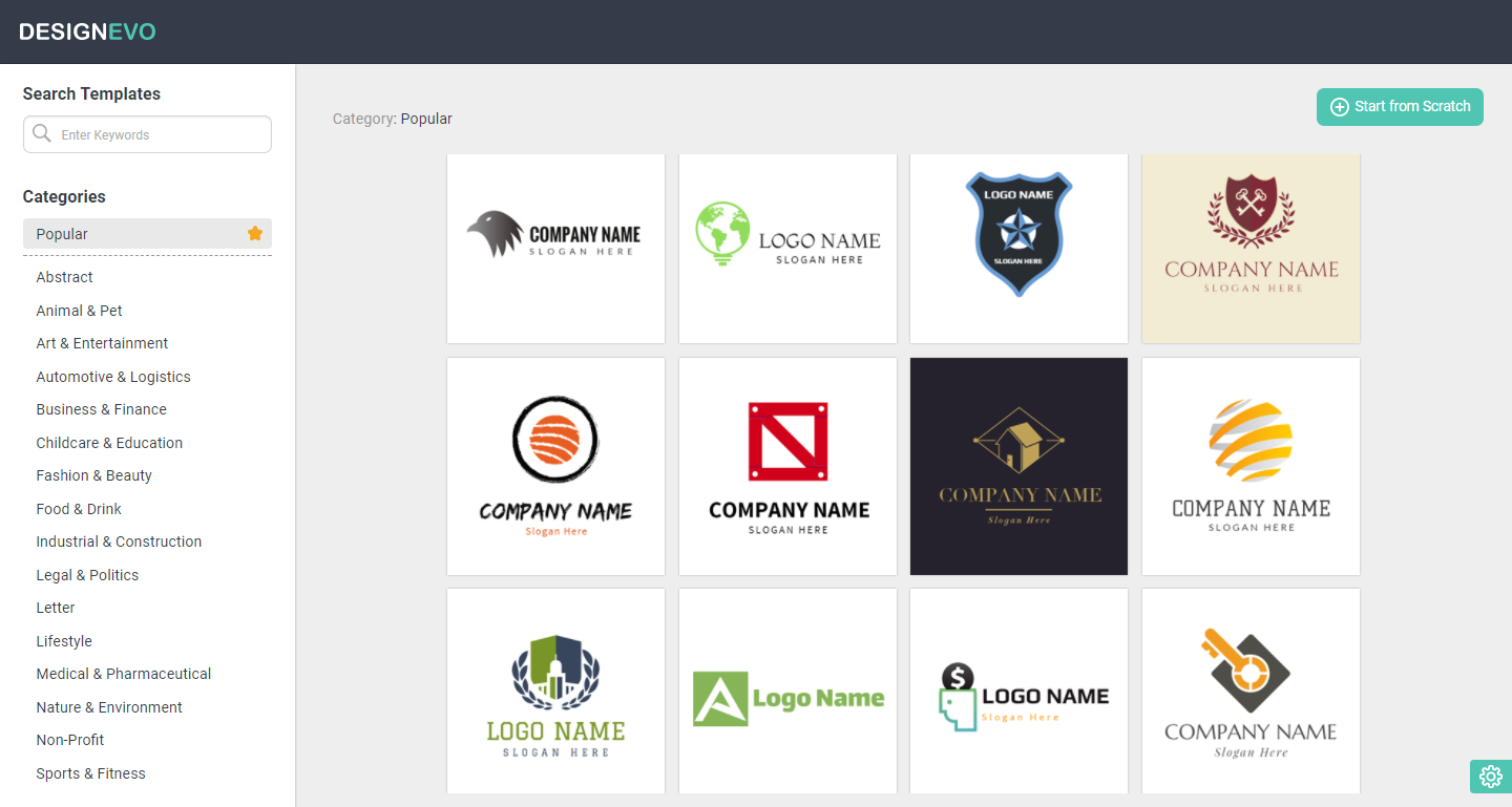 Free Online Logo Design Tool – DesignEvo | NET-LOAD