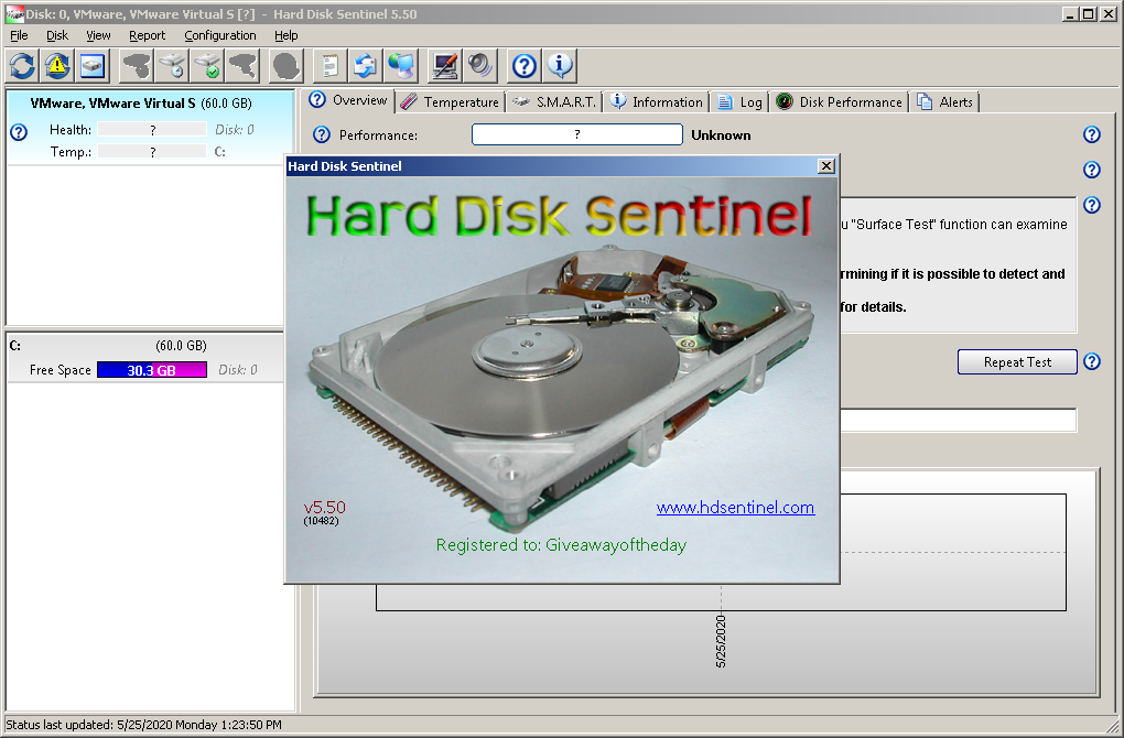 hard disk sentinel standard vs professional