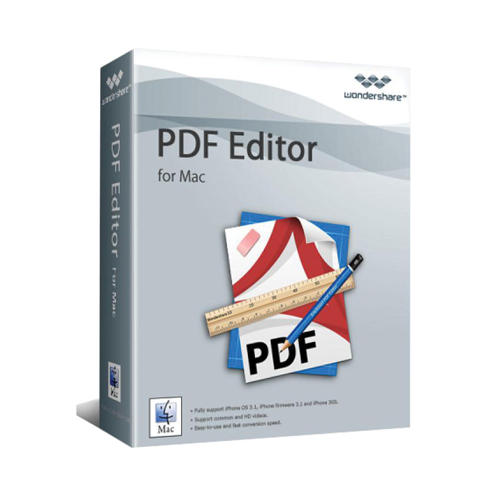 Wondershare PDF Editor for Mac (Without OCR)