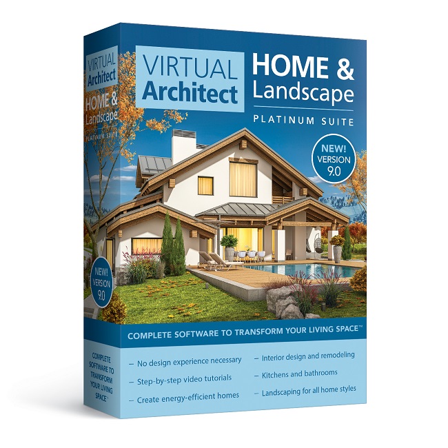 Virtual Architect Home & Landscape Platinum Suite 9.0