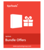 Bundle Offer - SysTools PDF Bates Numberer + PDF Recovery + PDF Unlocker + PDF Split & Merge + PDF Watermark + PDF Form Filler + PDF Toolbox