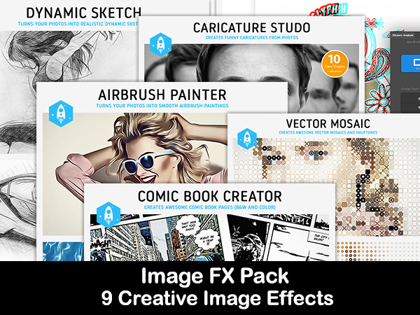 Image FX Pack – Nine Creative Photo Effects in One Gorgeous Bundle