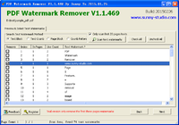 PDF Watermark Remover Home Edition