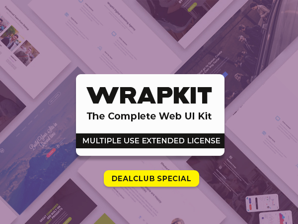 WrapKit – The Complete Web UI Kit
