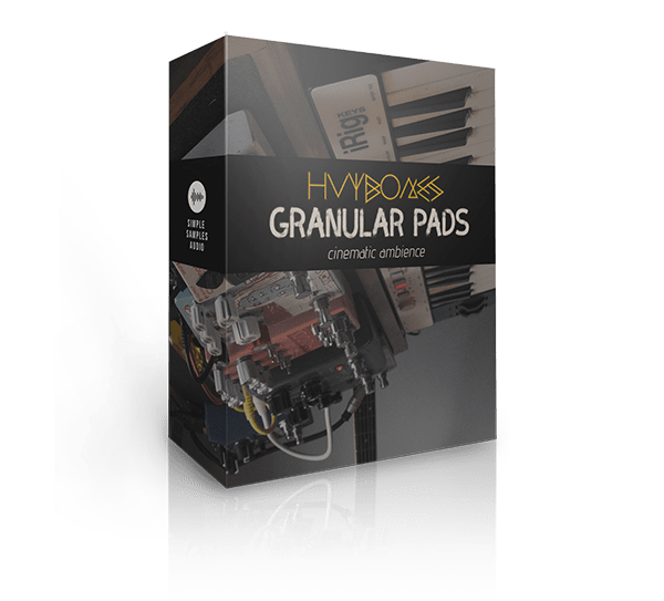 For as low as $12.00 (normally $59), get HVYBONES Granular Pads by Simple Samples Audio!