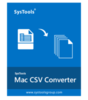SysTools Mac CSV Contacts Converter