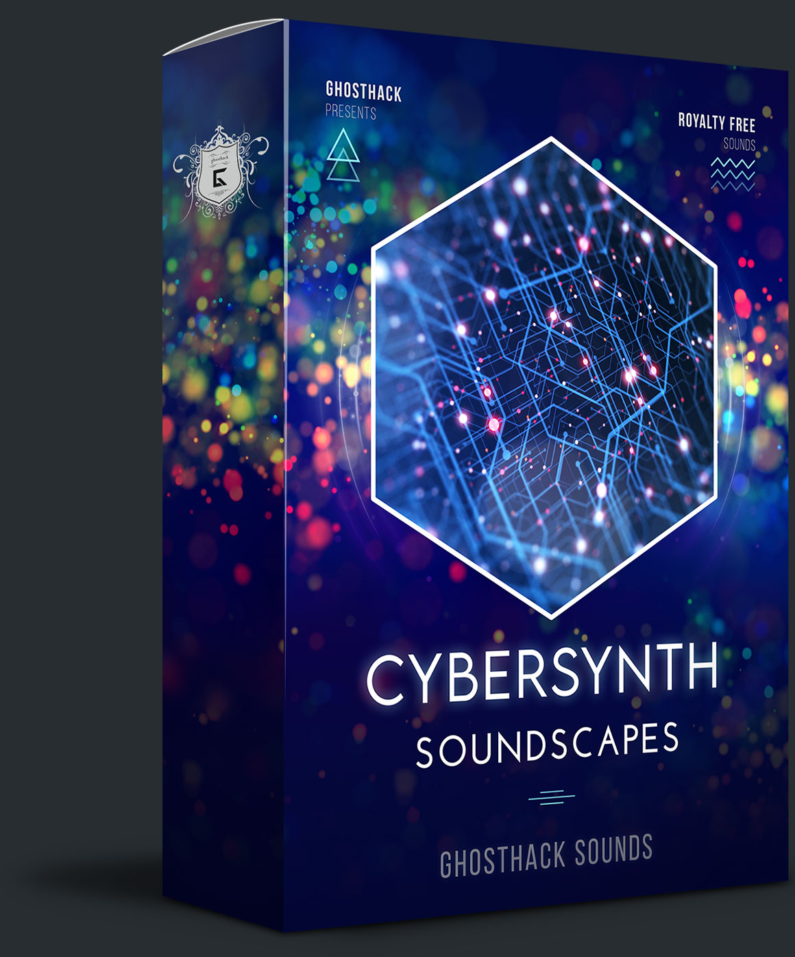 "Cybersynth Soundscapes" is a royalty free sample pack