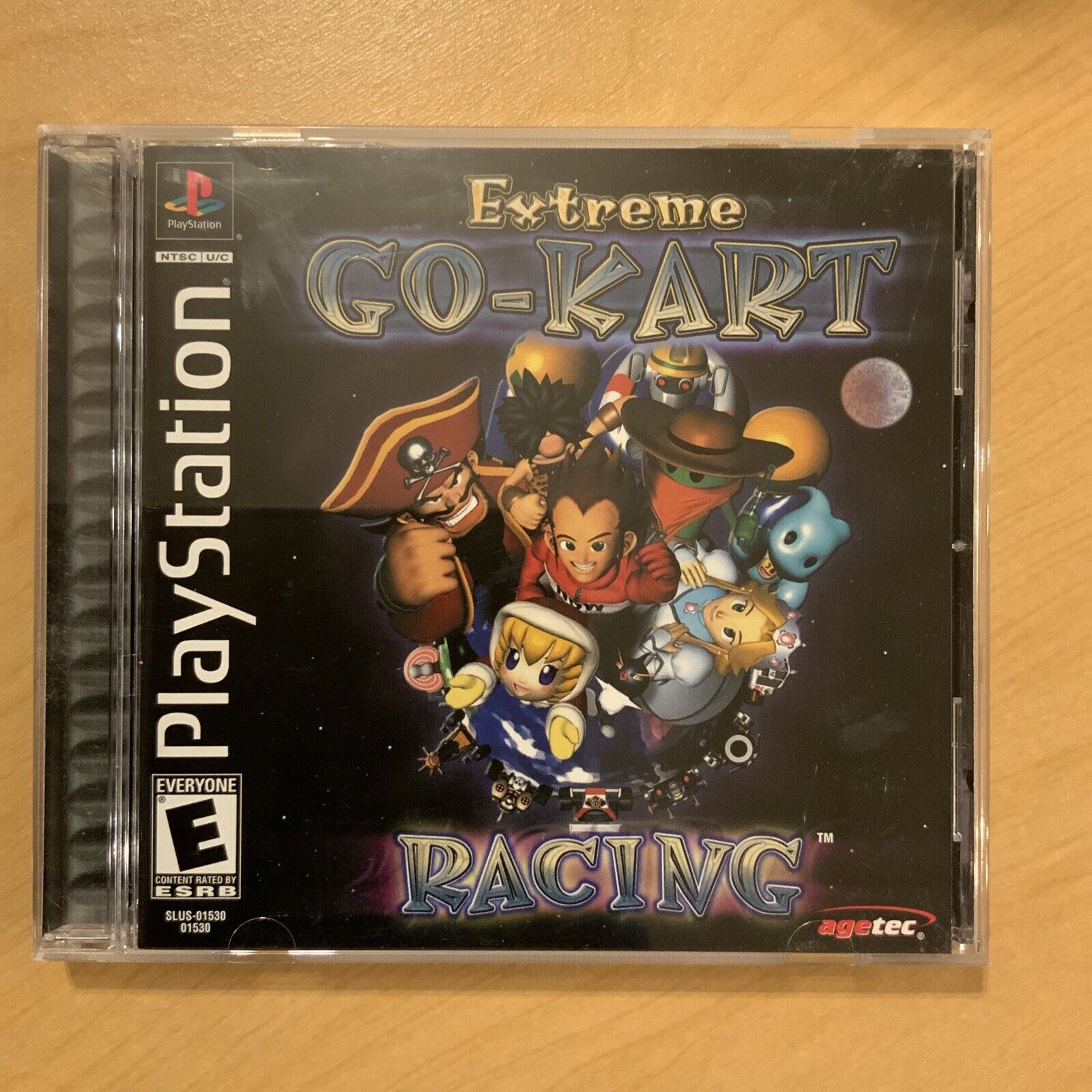 Extreme Go-Kart Racing (PlayStation 1, 2003) PS1 Black Label Complete.