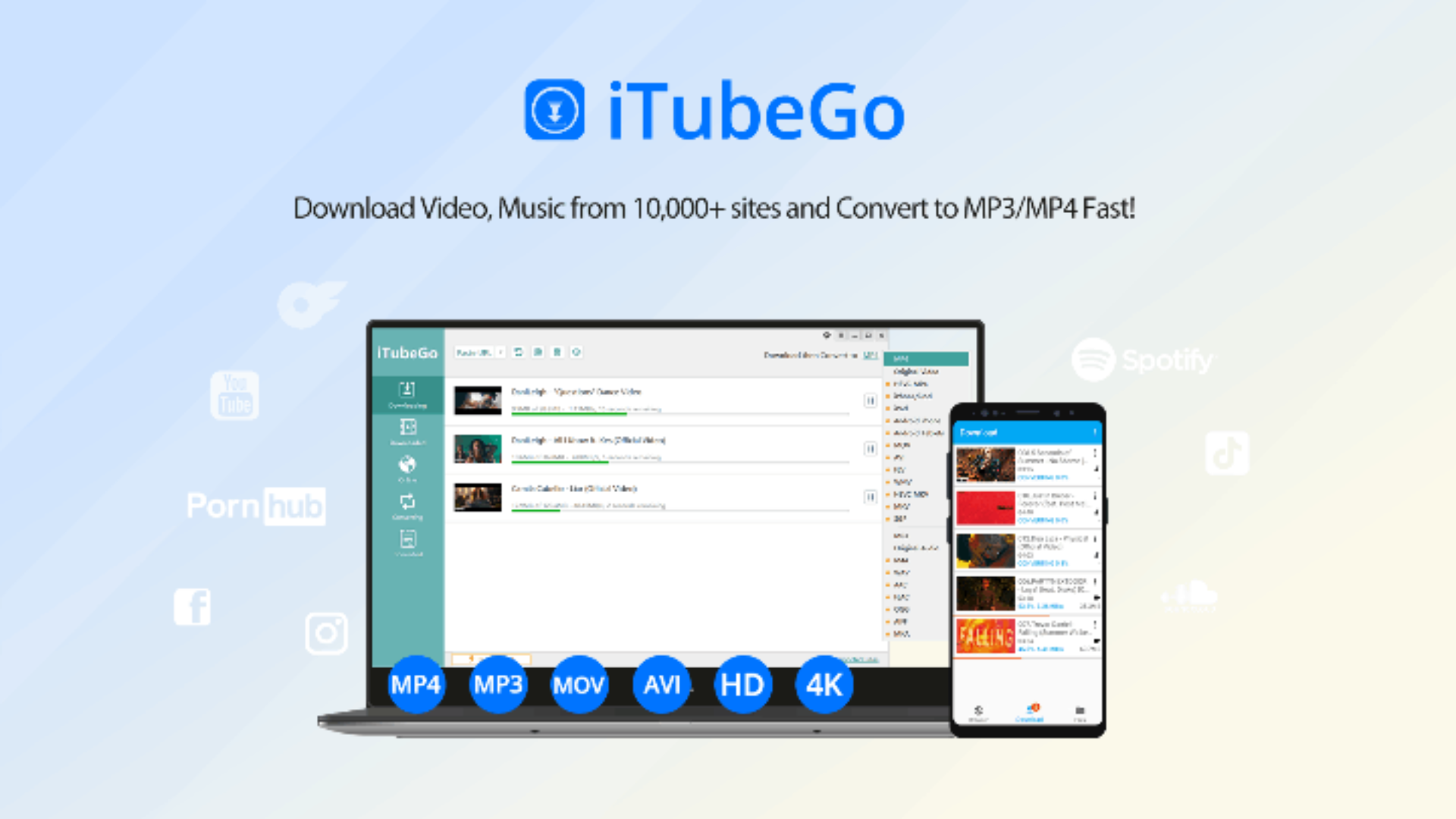 iTubeGo Video Downloader for Windows: Family Plan