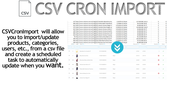 CSV Cron Import / Dropshipping PrestaShop