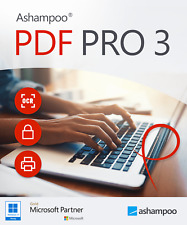 Ashampoo PDF Pro 3 ,manage editor convert [PDF, to doc, epub, JPG, Word, OCR]