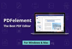 PDFelement â€“ An Award Winning PDF Editor For Windows & Mac