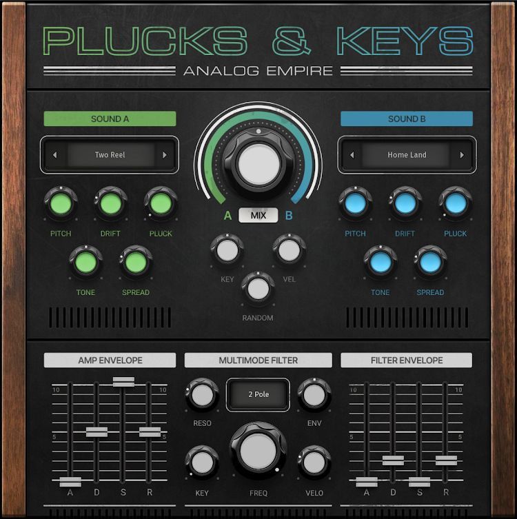 Analog Empire Plucks and Keys