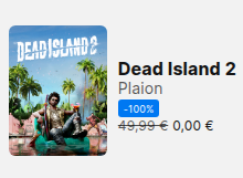 Dead Island 2 from Epicgames