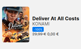 Deliver At All Costs from Epicgames