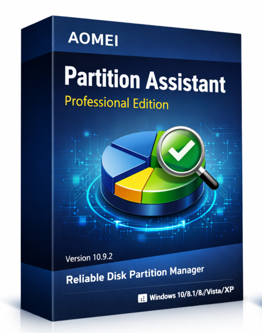 Free AOMEI Partition Assistant Professional Edition 10.9.2 AOMEI Partition Assistant Professional Edition 10.9.2