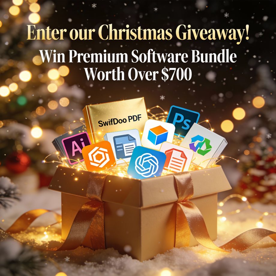 SwifDoo Christmas Giveaway 2025 SwifDoo Christmas Giveaway 2025