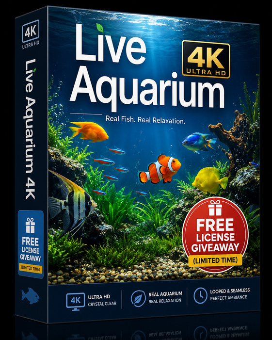 Free Ashampoo Live Aquarium 4K Live Aquarium 4K
