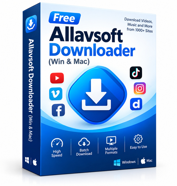 Free Allavsoft Downloader 3.29 for Windows and MacOS Allavsoft Downloader