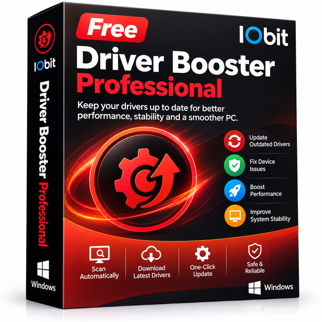 Free IObit Driver Booster Professional 14