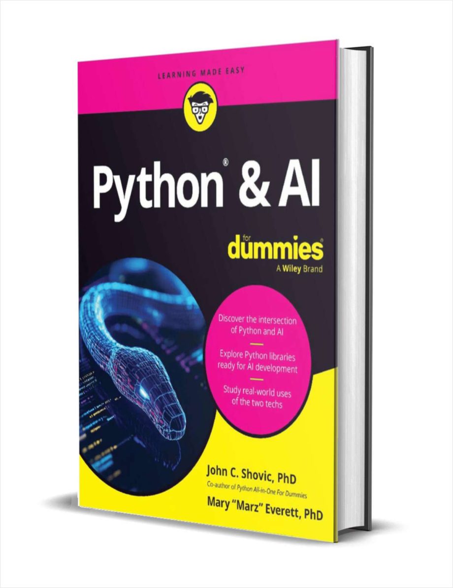 Python & AI For Dummies ($34.99 Value) FREE for a Limited Time Python and AI For Dummies