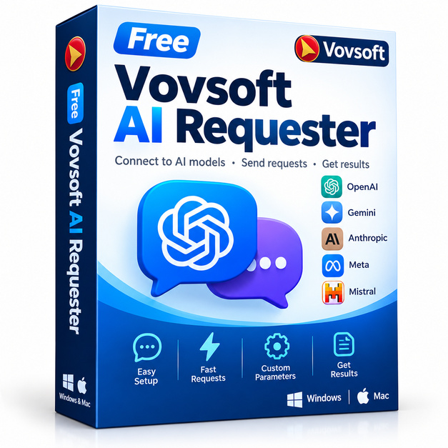 Free Vovsoft AI Requester 5.3 Vovsoft AI Requester