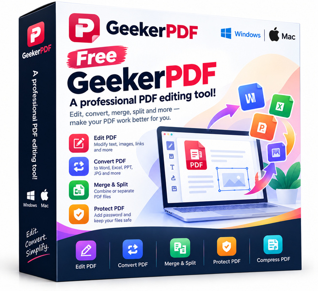 Free GeekerPDF 3.3.1 GeekerPDF