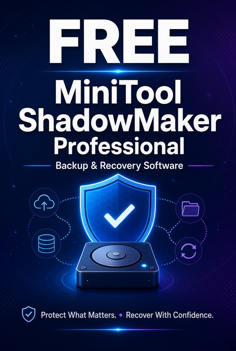 Free MiniTool ShadowMaker Professional 4.8.1 MiniTool ShadowMaker